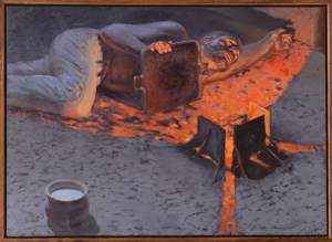 Michael Buesking Ezekiel Laying Siege to Jerusalem